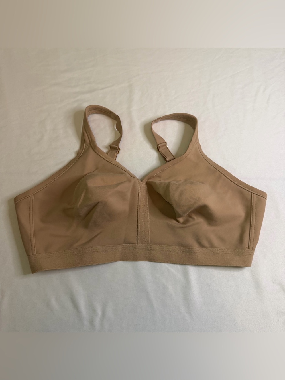 Soma Embraceable Unlined Full Coverage Wireless Bra‎ 40DD Nude Beige